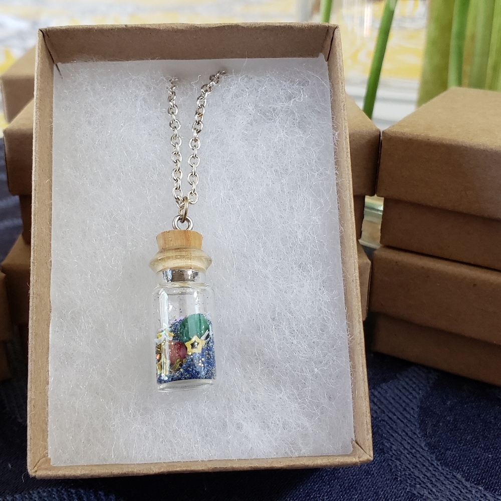 Stars in a Glass Bottle